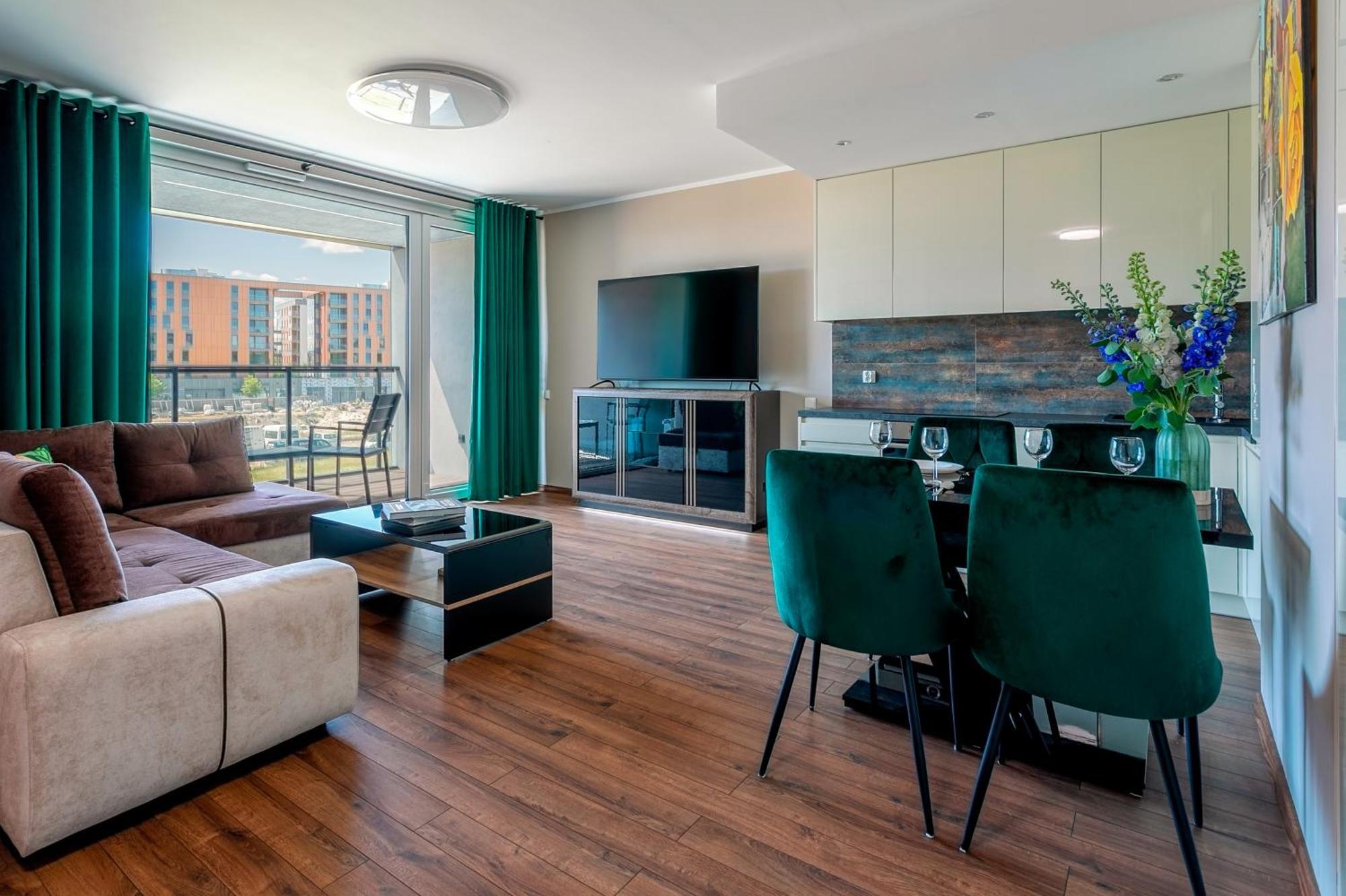 Blue Mandarin - Chlebova Apartments Γκντανσκ Εξωτερικό φωτογραφία
