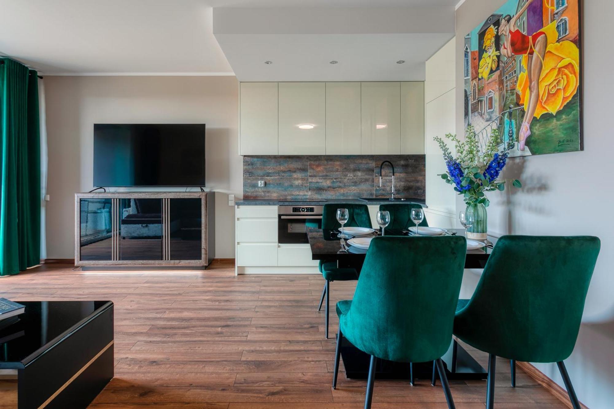 Blue Mandarin - Chlebova Apartments Γκντανσκ Εξωτερικό φωτογραφία