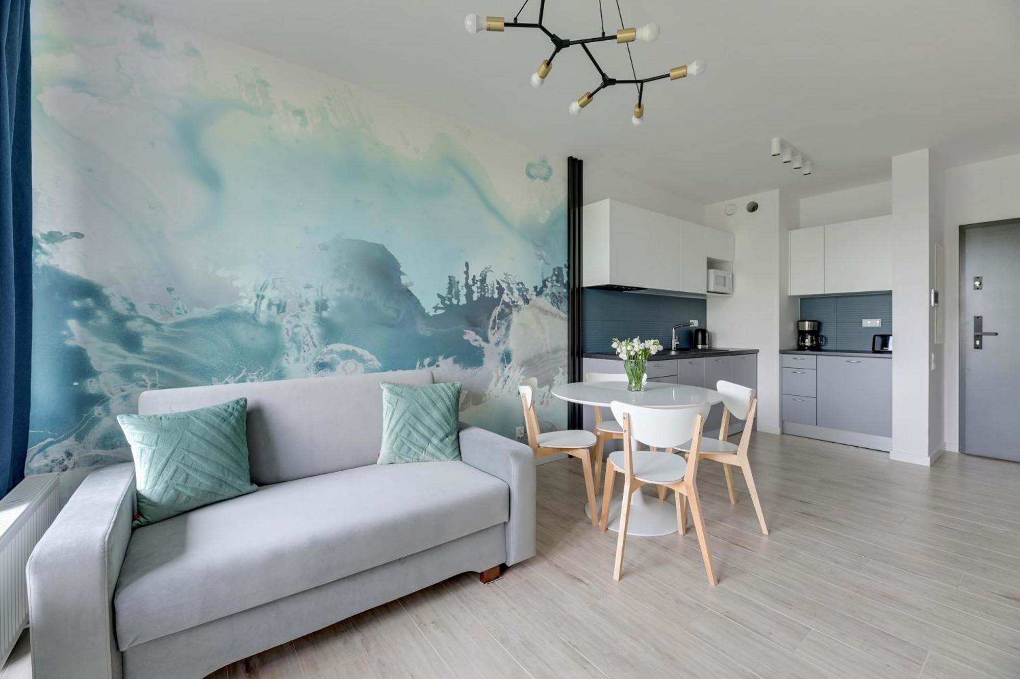 Blue Mandarin - Chlebova Apartments Γκντανσκ Δωμάτιο φωτογραφία